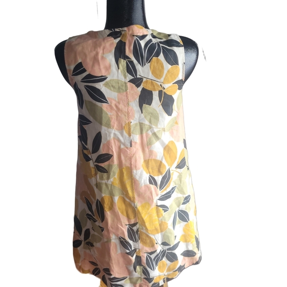 Rachel Zoe Linen Sleeveless Trapeze Dress S - Picture 7 of 8